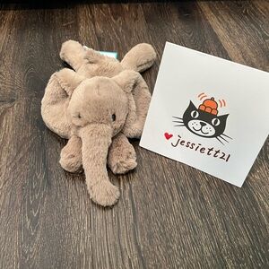 Jellycat Smudge Elephant TINY 100%Authentic NWT US Ship Fast